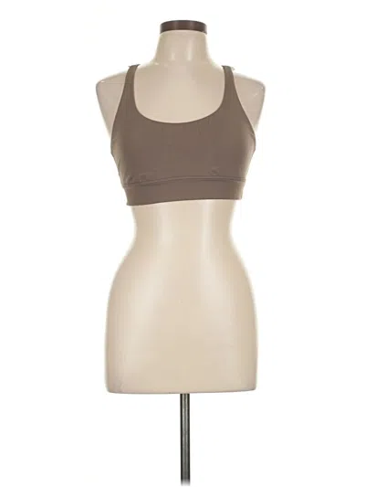 Pre-owned Alala Tank Top Brown Halter Neckline Tops
