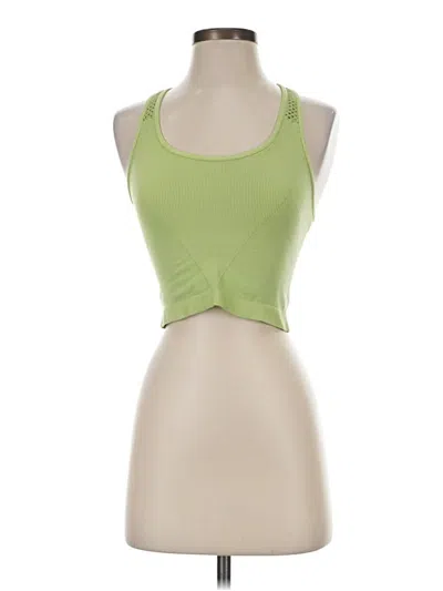 Pre-owned Alala Tank Top Green Halter Neckline Tops
