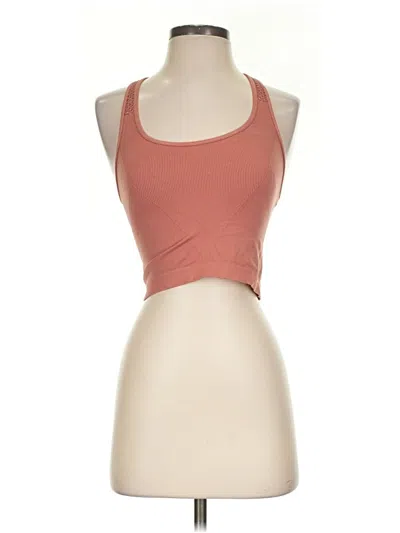Pre-owned Alala Tank Top Orange Halter Neckline Tops