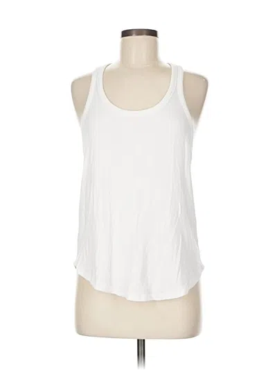 Pre-owned Alala Tank Top White Halter Neckline Tops