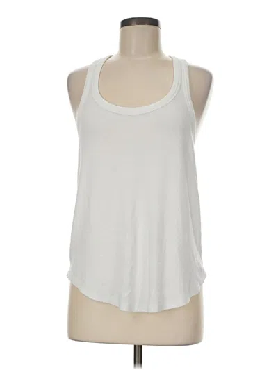 Pre-owned Alala Tank Top White Halter Neckline Tops