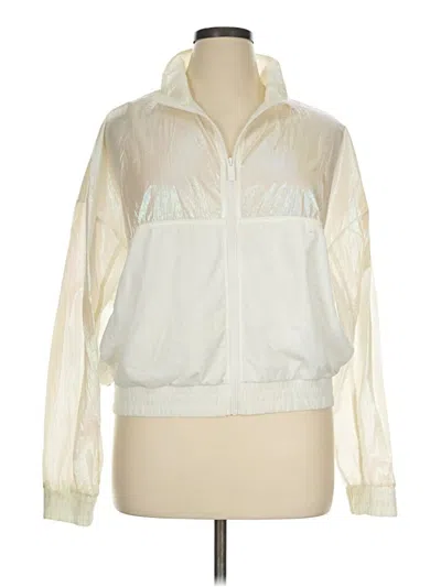 Pre-owned Alala Track Jacket In Ivory
