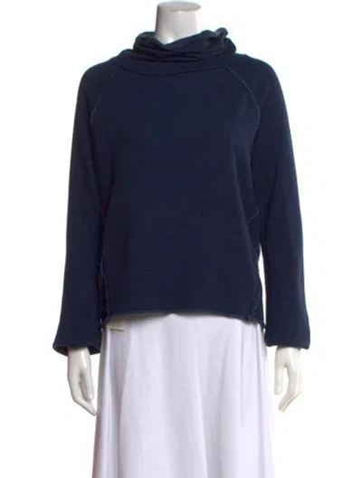 Pre-owned Alala Turtleneck Sweater In Blue