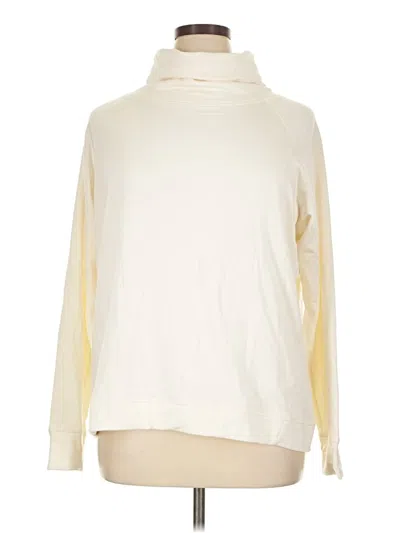 Pre-owned Alala Turtleneck Sweater In White