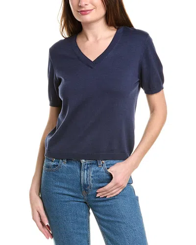 Alala Vida Knit T-shirt In Blue
