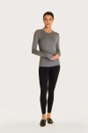 ALALA WASHABLE CASHMERE LONG SLEEVE CREWNECK