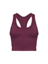 Alala Women's Barre Racer Tank Top In Wine