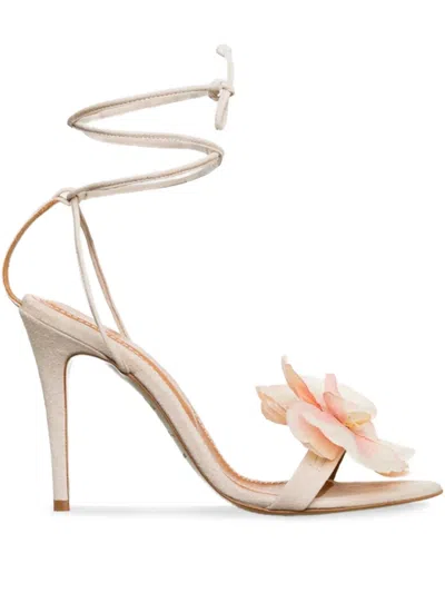 Alameda Turquesa 110mm Clarissa Sandals In Neutrals