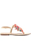 Alameda Turquesa Atlantica Sandals In Multi