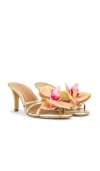 Alameda Turquesa Cecily Heel In Metallic Gold