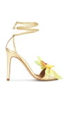 Alameda Turquesa Prudence Heel In Metallic Gold