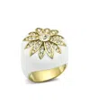 Alamode Jewelry Plated Ring