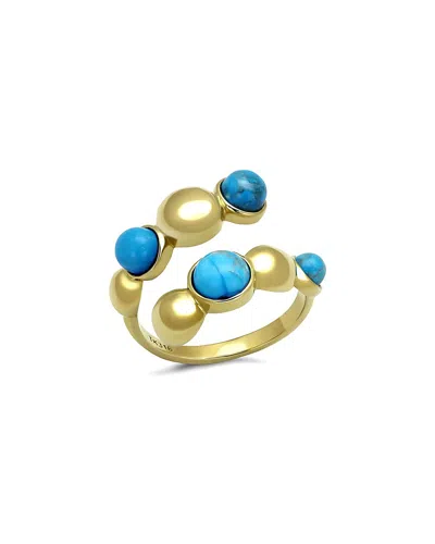 Alamode Jewelry Plated Stainless Steel Ring