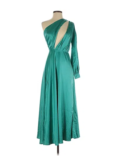 Pre-owned Alamour Cocktail Dress In Blue