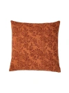 Alamwar Anjali Cinnamon/clay Decorative Pillow Cover In Cinnamon/clay