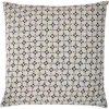 Alamwar Anjali Dots Indigo Decorative Pillow Cover In Indigo