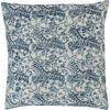 Alamwar Crane Indigo Pillow Cover In Indigo