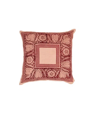 Alamwar Istanbul Decorative Pillow Cover In Purple