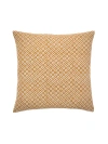 Alamwar Kenya Ochre Decorative Pillow Cover In Ochre