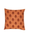 Alamwar Rishi Cinnamon/clay Decorative Pillow Cover In Cinnamon/clay
