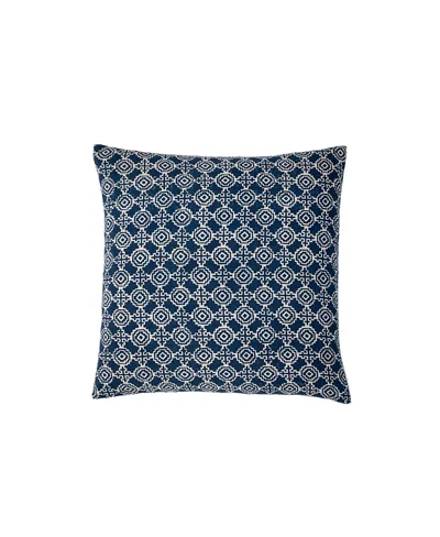 Alamwar Yuma Pillow Cover In Blue