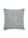 Alamwar Zulu Indigo Decorative Pillow Cover In Indigo
