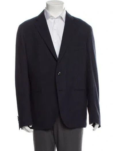 Pre-owned Alan Bilzerian Blazer In Blue