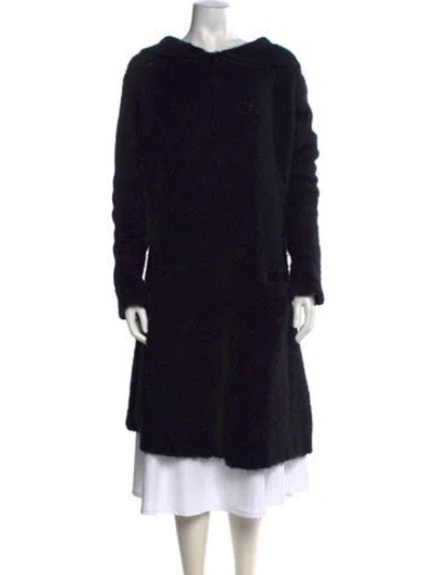 Pre-owned Alan Bilzerian Cashmere Crew Neck Sweater In Black