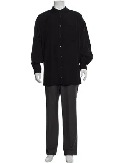 Pre-owned Alan Bilzerian Long Sleeve Shirt In Multi
