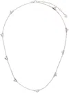 Alan Crocetti Chain Of Thorns Necklace In Metallic