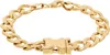 Alan Crocetti Gold Maxi Unity Curb Chain Bracelet In Gold Vermeil