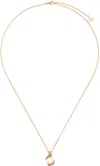 ALAN CROCETTI GOLD PEARL IN HEAT NECKLACE