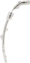 Alan Crocetti Silver Stem Of Thorns Single Earring In Rhodium Vermeil