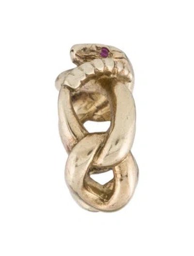 Pre-owned Alan Crocetti Stone Ear Cuff In Multi