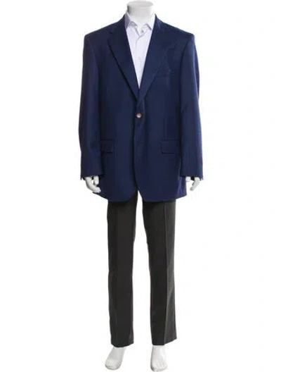 Pre-owned Alan Flusser Blazer In Blue