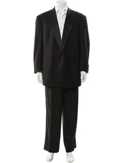 Pre-owned Alan Flusser Two-piece Suit In Black