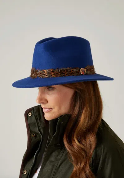 Alan Paine Hat In Blue