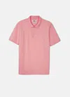 Alan Paine Men's Fritton Pique Polo In Pink In Pink