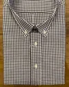 Alan Paine Men's Long Sleeve Check Shirt In Burgundy/green In Black