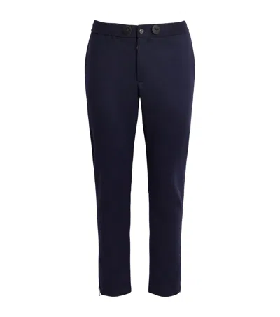 Alan Scott Cashmere-blend Sweatpants In Navy
