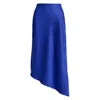 Alanakayart Women's Asymmetrical Skirt - Blue In Blue