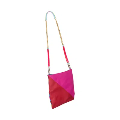 Alanakayart Women's Convertible Crossbody Bag Pink