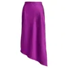 Alanakayart Women's Pink / Purple Asymmetrical Skirt - Magenta In Pink/purple
