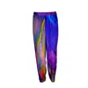 Alanakayart Women's Rainbow Straight Leg Pants With Pockets And Elastic Waist