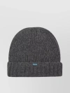Alanui Finest Cashmere And Silk Blend Beanie In Grey