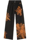 Alanui Hues Of The Desert Jeans Multicolor In Schwarz