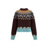 Alanui Aries Sweater In Bordeaux