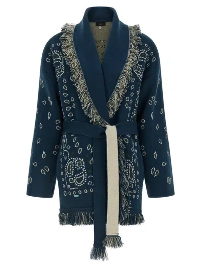 Alanui Bandana' Cardigan In Black