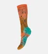 Alanui Socken Bandana Aus Einem Baumwollgemisch In Orange