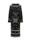 Alanui Bandana Jacq Jacket In Black Multi